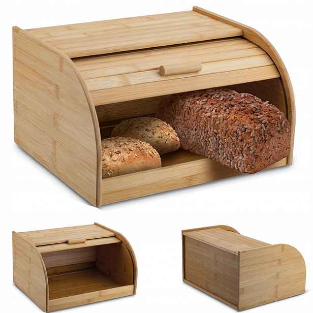 bambusový chlebník nádoba na pečivo bambusový chléb 40*27.3*17.5 cm