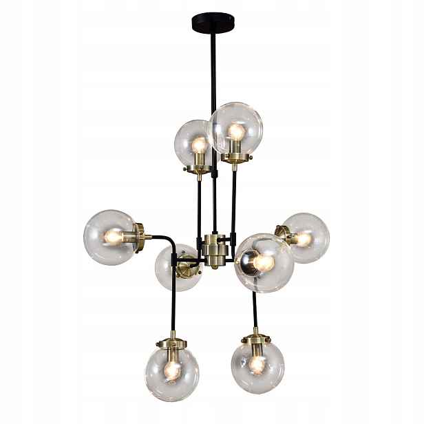 Nástěnná lampa Italux Odelia Led industriální hnědá