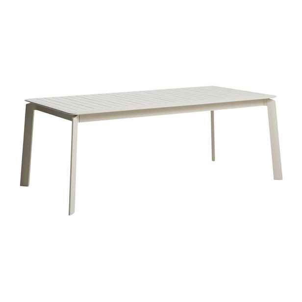 Kovový zahradní jídelní stůl 100x205 cm Brela – Kave Home