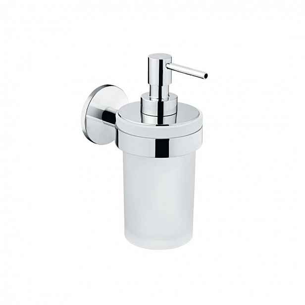 Laufen Cana - Dávkovač mýdla s držákem, sklo/chrom H3831320040001
