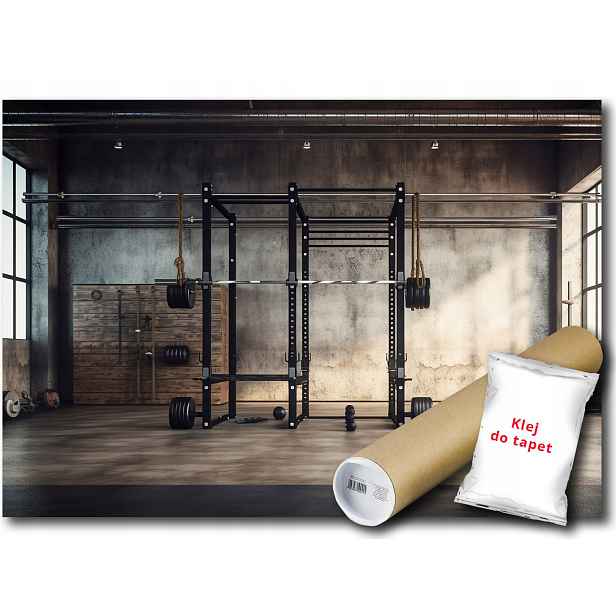 Vinylová Fototapeta Sport Pohyb Fitness Posilovna Trénink Činka 152x104