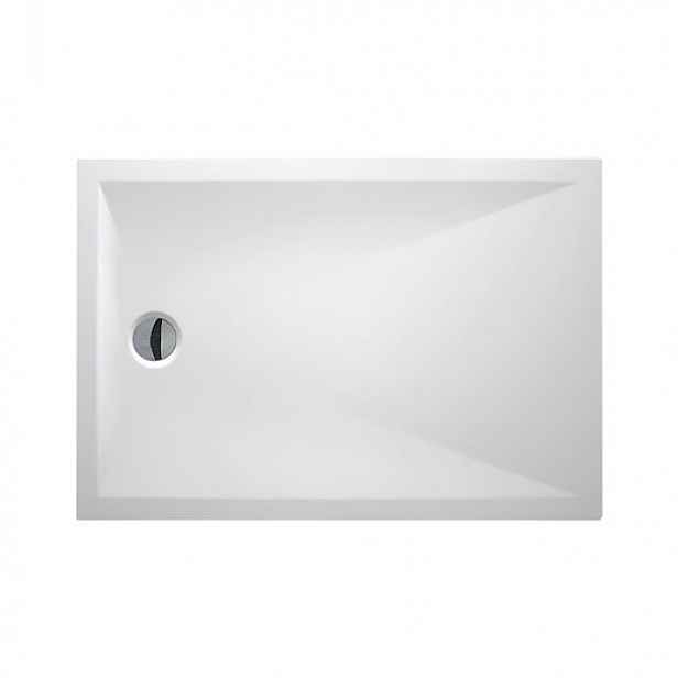 Sprchová vanička obdélníková Roth MARMO NEO SQUARE-R 110x90 cm litý mramor MANSQ1100902E