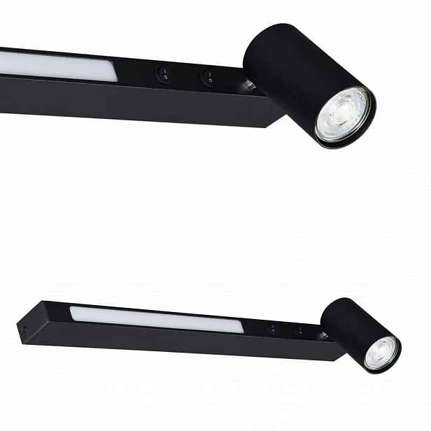 Nástěnné svítidlo Mannari barva Černá zdroj GU10/LED 8W 3000K Zuma Line