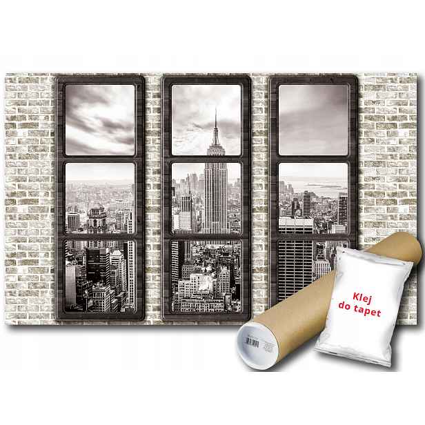 Fototapeta Okno Nowy Jork 18A F3XL 416x254 F2833