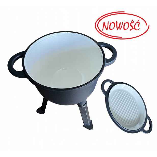 Litinový Kotlík Smaltovaný Rossner 12 L MK208