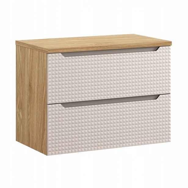 Zestaw meblowy 80cm z blatem Luxor Beige