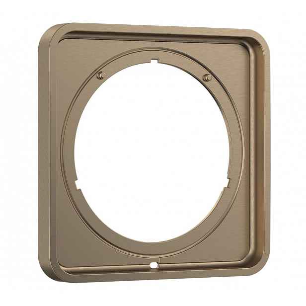Axor ShowerSelect ID - Prodloužení 17x17 cm, kartáčovaný bronz 13640140