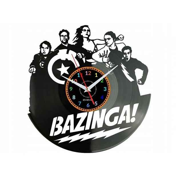 Big Bang Theory Nápad na Dárek Nástěnná Dekorace z vinylové desky