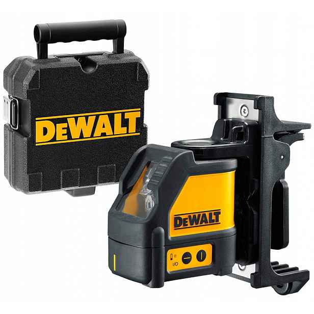Křížový laser červený vodováha Dewalt DW088K
