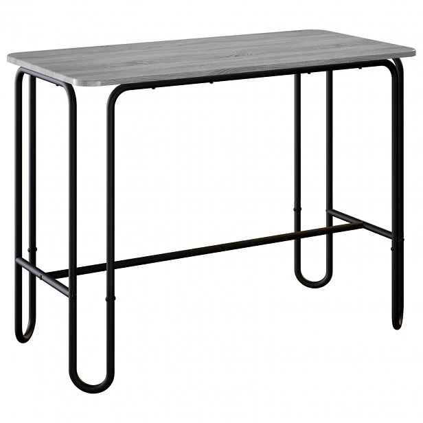 vidaXL Jídelní stůl 100 x 50 x 75 cm Kompozitní dřevo Šedý Sonoma