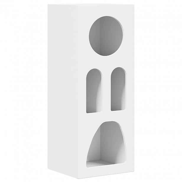vidaXL Servírovací skříň ELST Bílá 40 x 35 x 100.5 cm Kompozitní dřevo