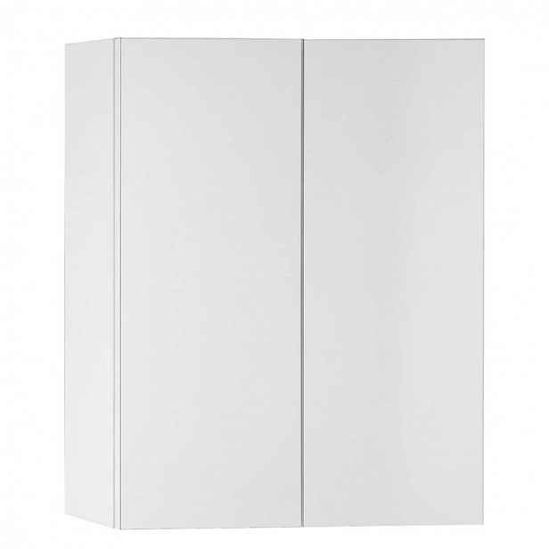 Aqualine Vega - Galerka se zrcadlem, 60x70x18 cm, bílá VG060