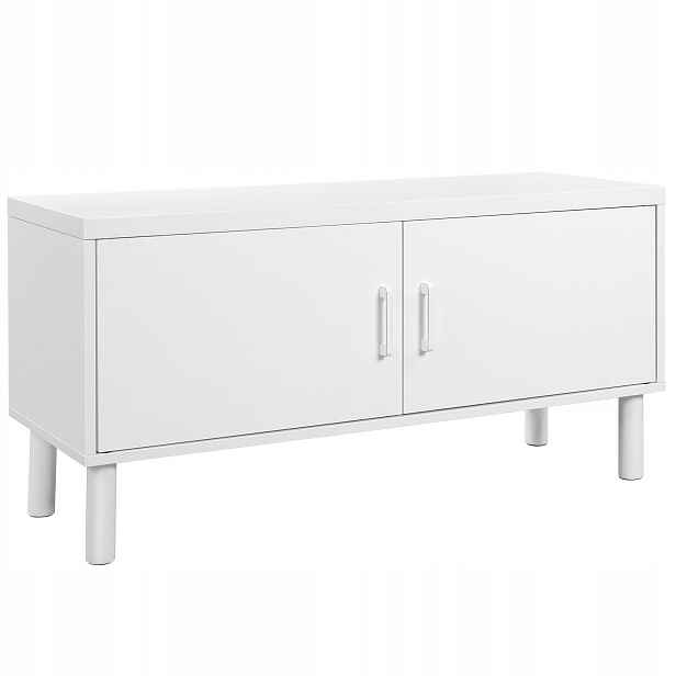 Bílá skříňka na Tv pro Rtv zařízení Begryf 110x35x50