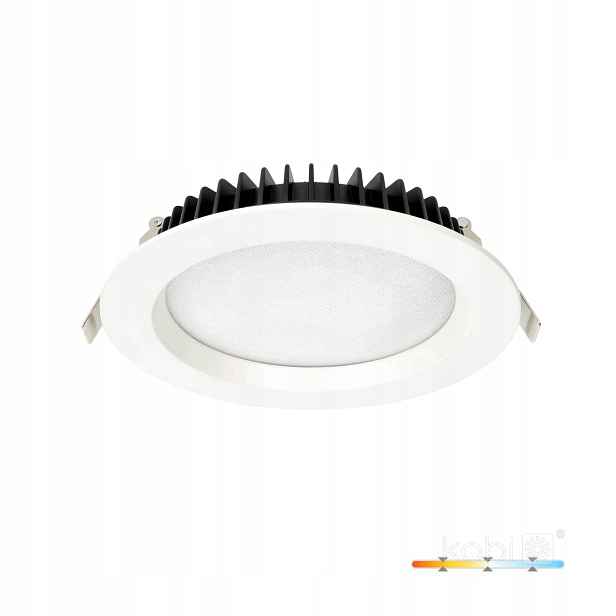 Led zapuštěné svítidlo 20W 3CCT IP44 kulaté bílé Nexeye Kobi