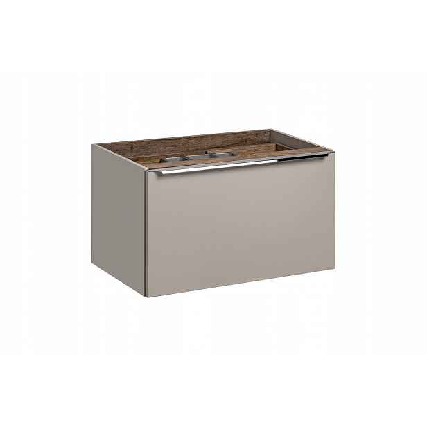 Szafka pod umywalkę 80cm 2 szuflady, Santa Fe Taupe