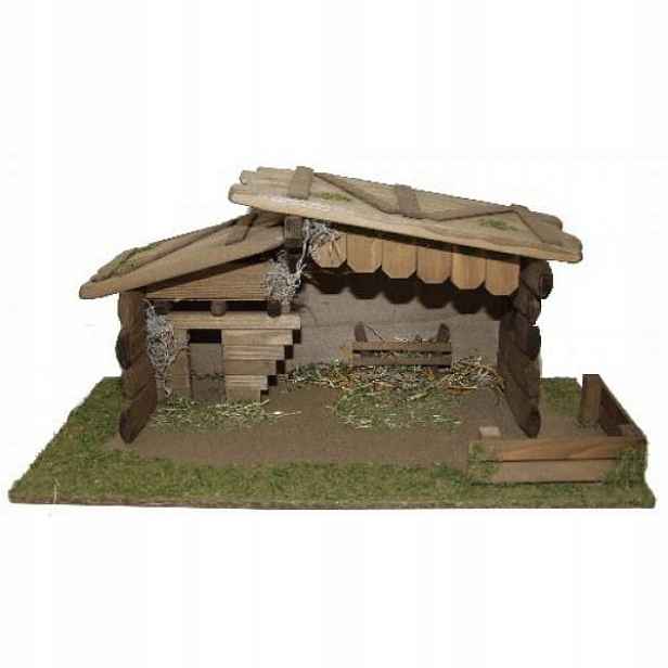 Vánoční betlém 60x30x28 cm, pro figurky 13 cm