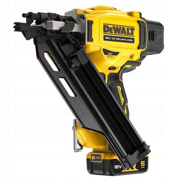 Akumulátorová Hřebíkovačka 18V Xr 33ST. 64-90 MM 2*5.0 Ah