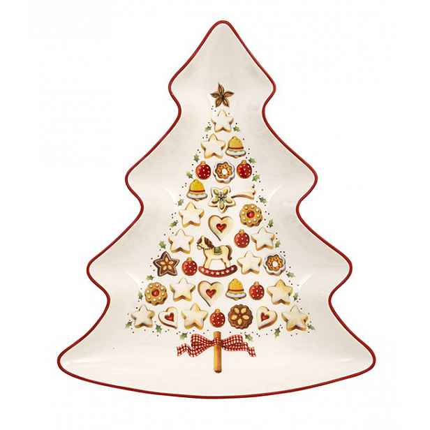 Villeroy & Boch Winter Bakery Delight mísa ve tvaru vánočního stromku, 26,5 cm