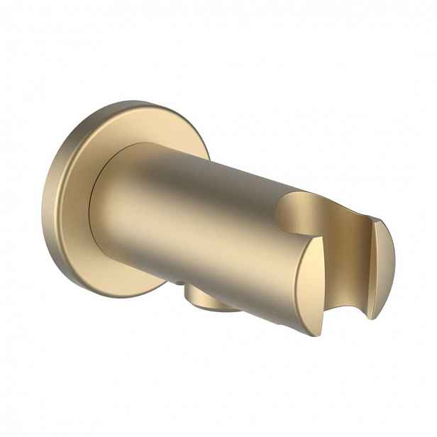 Laufen - Nástěnné kolínko s držákem, matná světle zlatá HF504778462000