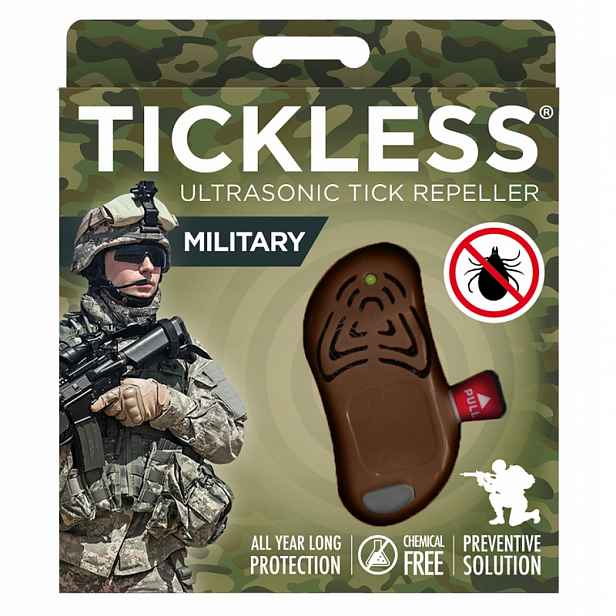 Zařízení na ochranu proti klíšťatům Tickless Military Coyote