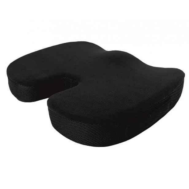 Ergonomický podsedák na židli Ergo Plus, černý