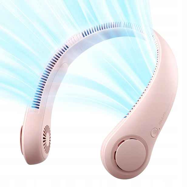 Ventilátor Jisulife přenosný, kompaktní, 4000 mAh, 78 výstupů, 3 rychlosti