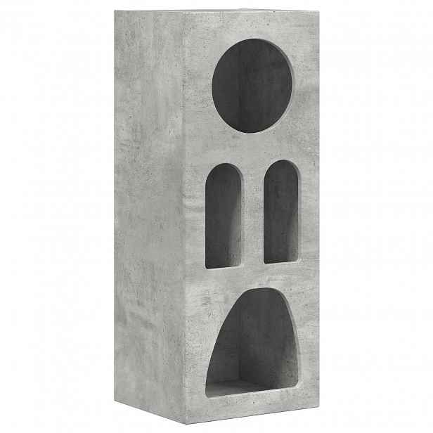 vidaXL Servírovací skříň ELST Betonově šedá 40 x 35 x 100.5 cm