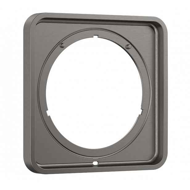 Axor ShowerSelect ID - Prodloužení 17x17 cm, kartáčovaný černý chrom 13640340