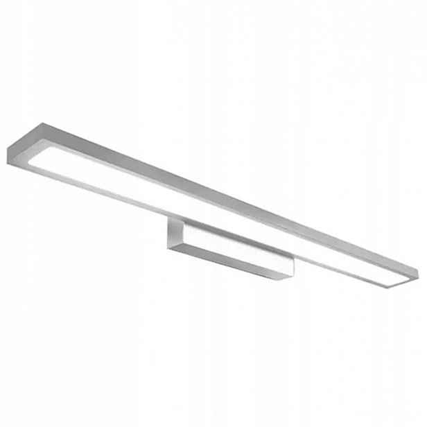 Led Koupelnová Nástěnná Lampa Nad Zrcadlo 80 CM Černá Kovová