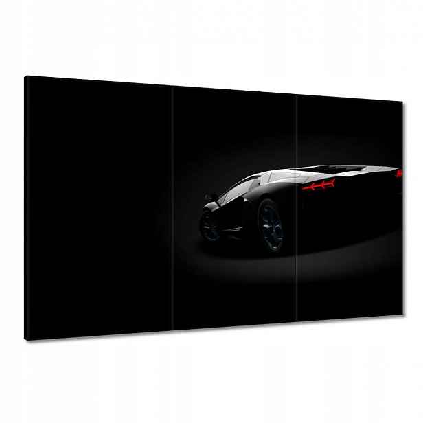 Obrazy 120x80 Černá fura Auto