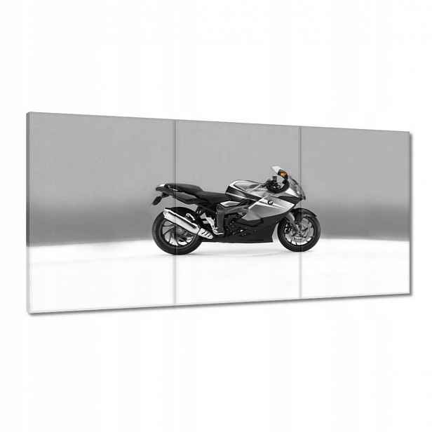 Obrazy 180x90 Šedý závodník Bmw Motor