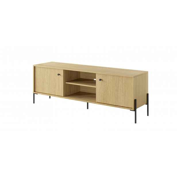 RTV stolek v dekoru dub SCANDI 153 2D