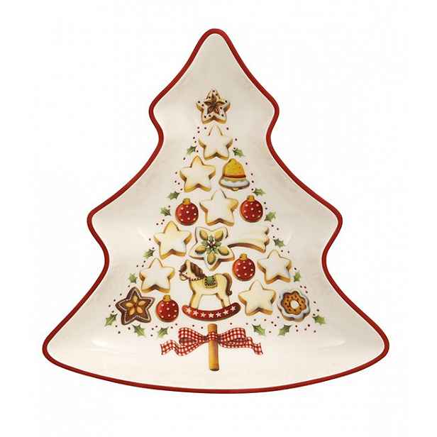 Villeroy & Boch Winter Bakery Delight miska ve tvaru vánočního stromku, 17 cm