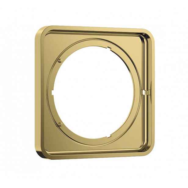 Axor ShowerSelect ID - Prodloužení 17x17 cm, leštěný vzhled zlata 13640990