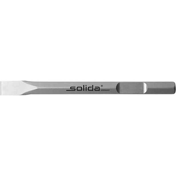 Dláto řezačka plochá 400x32mm šestihranná rukojeť 28mm Solida