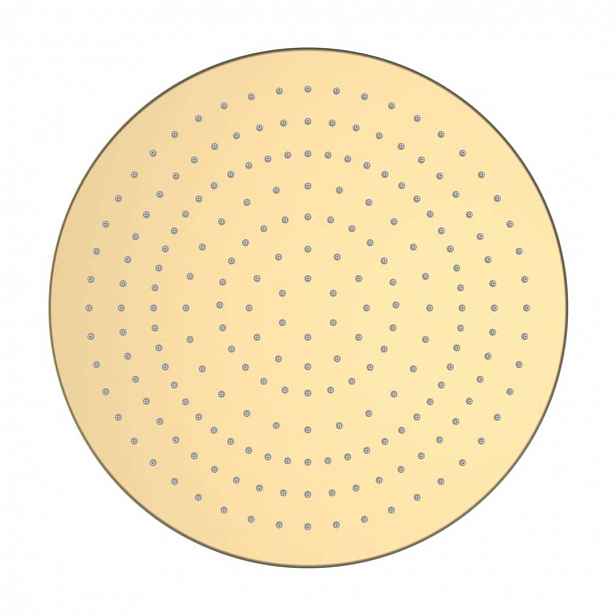 Laufen - Hlavová sprcha, průměr 30 cm, matná světle zlatá H3679810832321