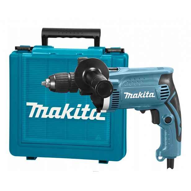 Příklepová vrtačka Makita HP1640k na kabel 230 V v kufru 680 W