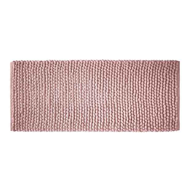 Růžová koupelnová předložka 50x120 cm Aspen Bobble – Bianca