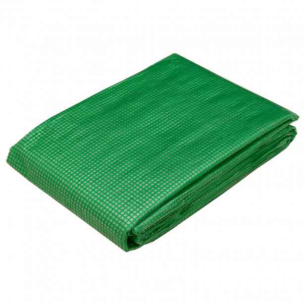 vidaXL Leno plachta Zelená 2 x 20 m 260 gsm PE