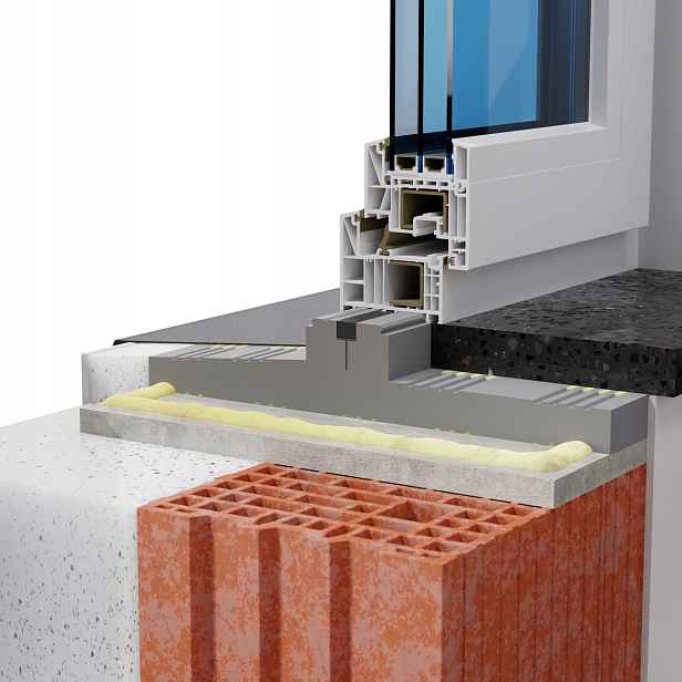 Teplý parapet Xps Termo Veka Alphaline 90