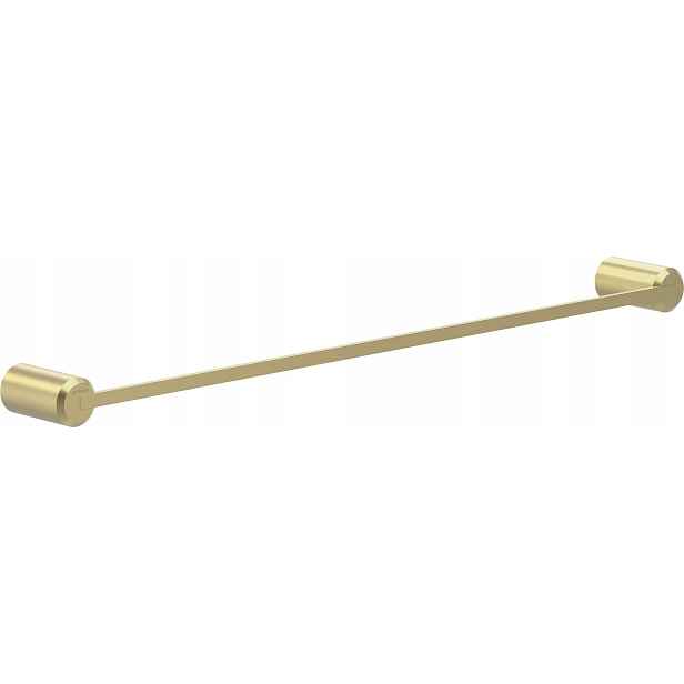 Nástěnný věšák na ručníky, kartáčované zlato, ocel 304 620 mm