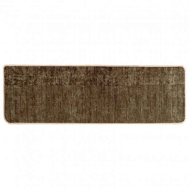 vidaXL Běhoun MARSA Lesní zelená 100 x 350 cm Polyester a PVC