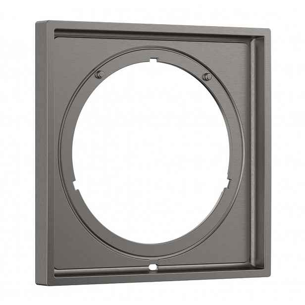 Axor ShowerSelect ID - Prodloužení 17x17 cm, kartáčovaný černý chrom 13641340