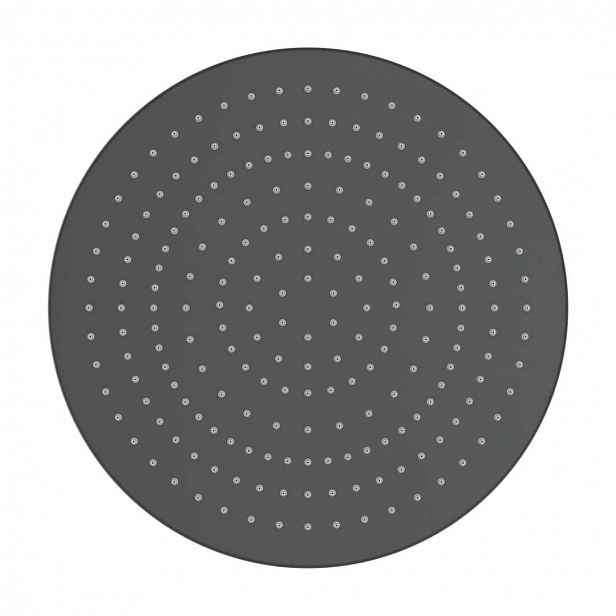 Laufen - Hlavová sprcha, průměr 30 cm, matná černá H3679810812321