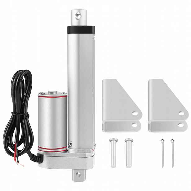 Lineární pohon otvírače garážových vrat 12V 750N, zdvih 150mm