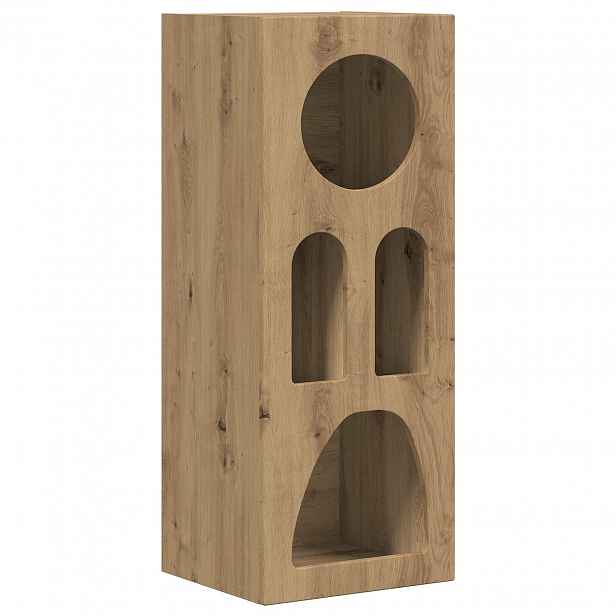 vidaXL Servírovací skříň ELST Artisanový dub 40 x 35 x 100.5 cm