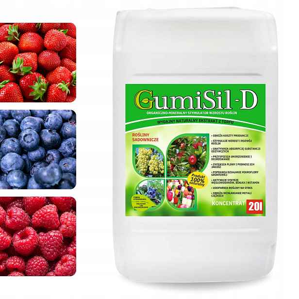 Biostimulátor pro ovoce a ovocné rostliny Hnojivo Gumisil-d 20L