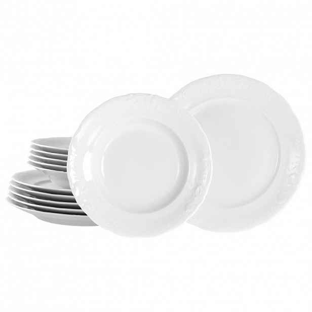 Creatable JÍDELNÍ SOUPRAVA Frederike weiss 12dílné