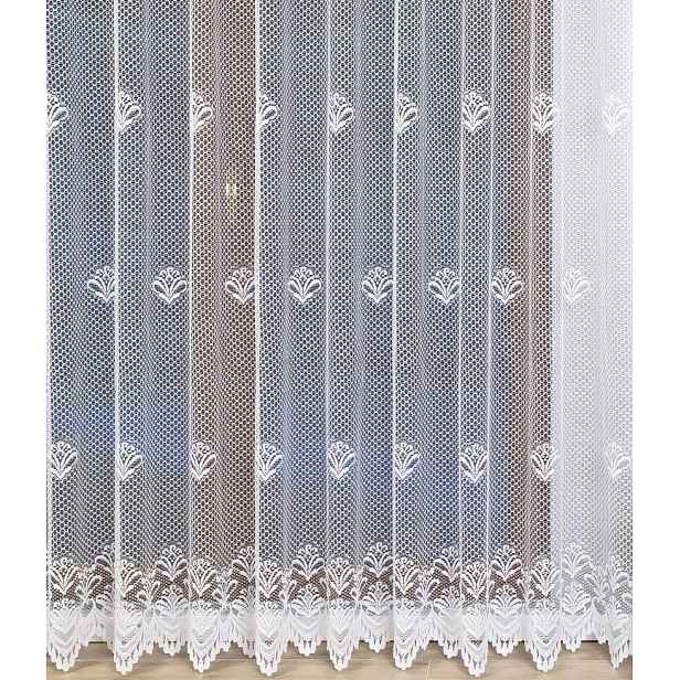 Mg Záclona 603/075 Bílá 200x250 cm Hotová s páskou M