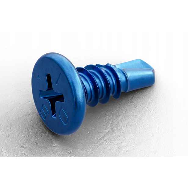 Šrouby do oceli samovrtné SlimHead Blue 4,2 x 12 mm 500 ks